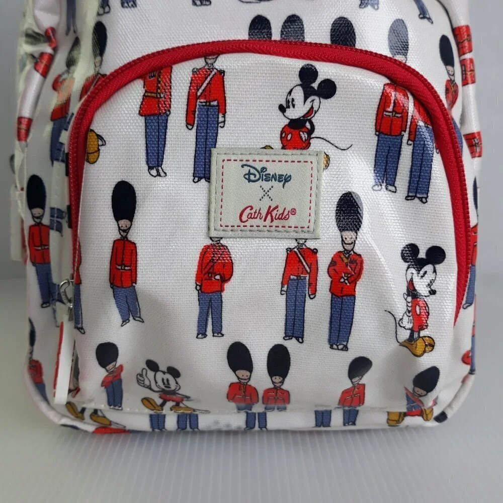 NWT Disney x Cath Kidston Mickey & Queen's Guards Mini Backpack